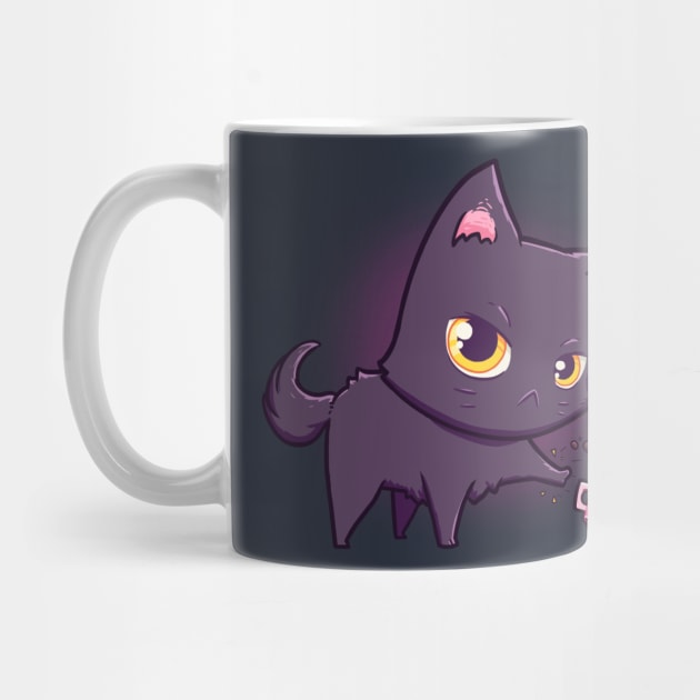 Cat Hates Mugs by Susto